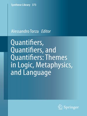 cover image of Quantifiers, Quantifiers, and Quantifiers